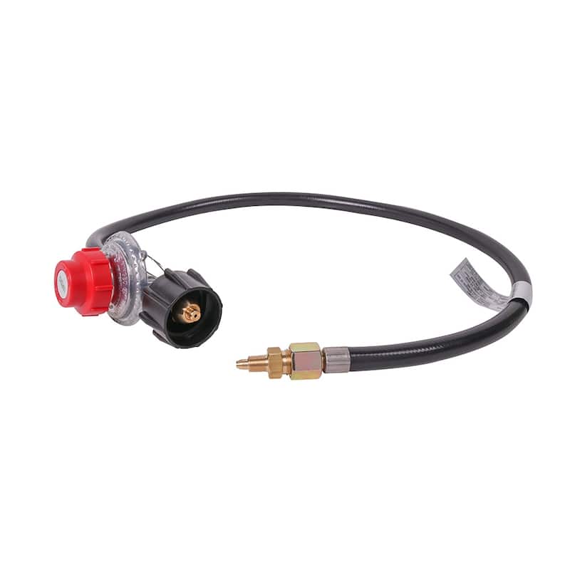 Nexgrill High Pressure Hose and Regulator for Turkey Fryers - Black