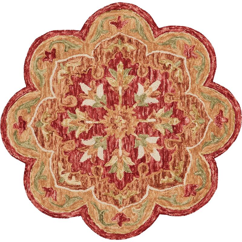 Sevita Medallion Garden Area Rug