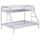 preview thumbnail 2 of 80, Morgan Contemporary Metal Frame Bunk Bed