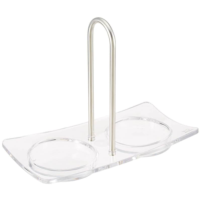 Peugeot 25854 Linea Salt and Pepper Mill Tray, Acrylic - Clear
