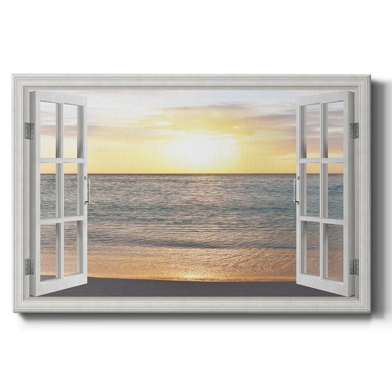Sunset Reflection Premium Gallery Wrapped Canvas - Ready to Hang