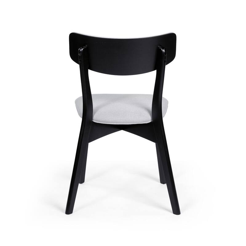 Chazz Mid Century Upholstered Dining Chairs (Set of 2) by Christopher Knight Home