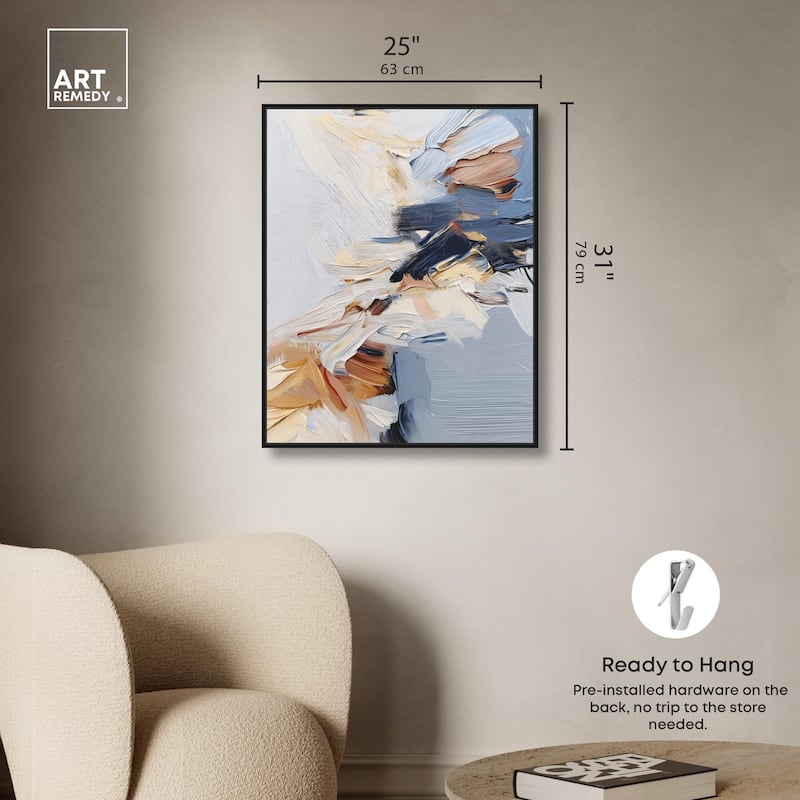 A Symphony in White II Canvas by Art Remedy