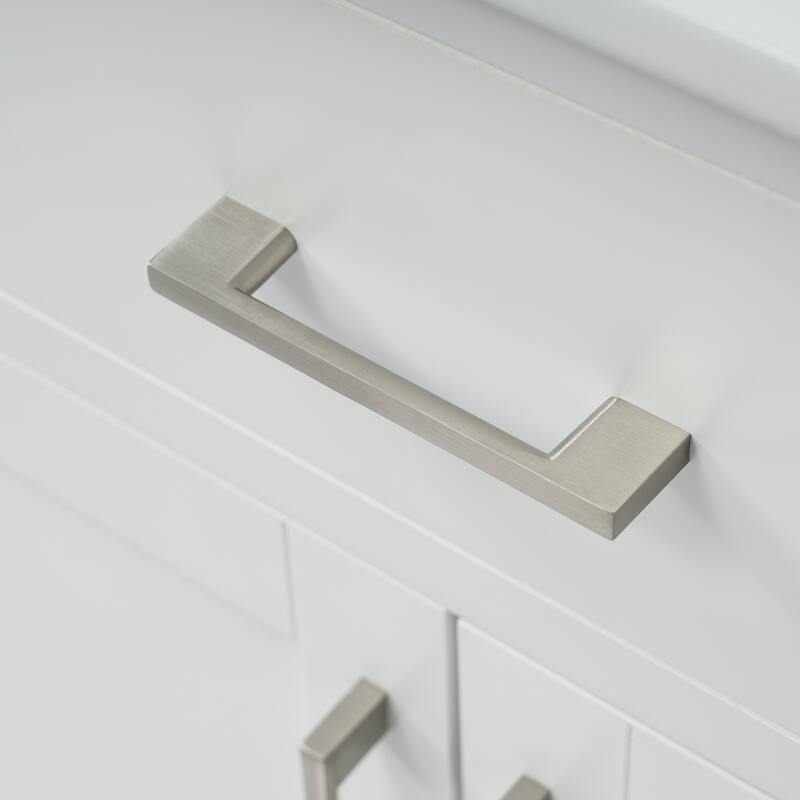30-Inch Bathroom Vanity with Ceramic Sink and Ample Storage
