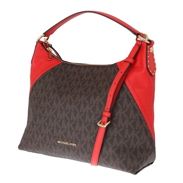 michael kors sling bag red