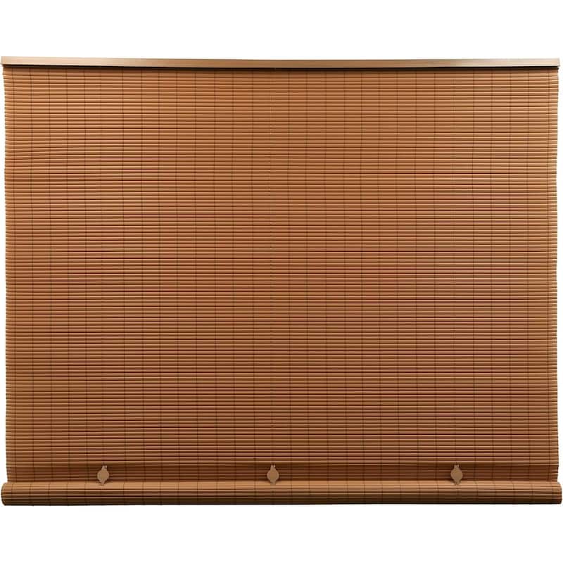 Radiance 72-inch Length Woodgrain Outdoor PVC Shade