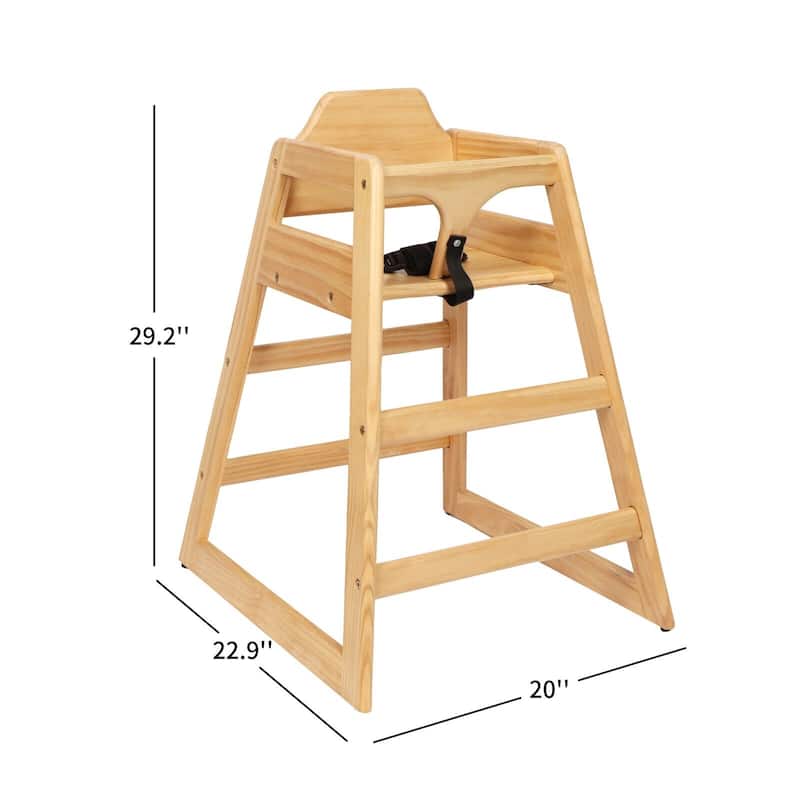 Wooden Feeding Baby Booster Chair