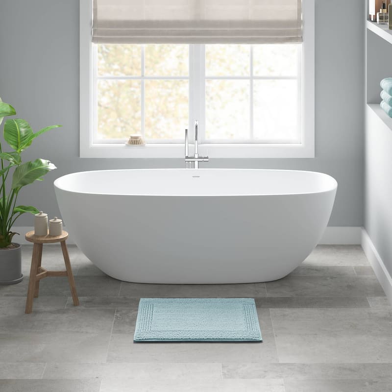 Madison Park Signature Splendor 100-percent Cotton Tufted 3000 GSM Reversible Bath Rug