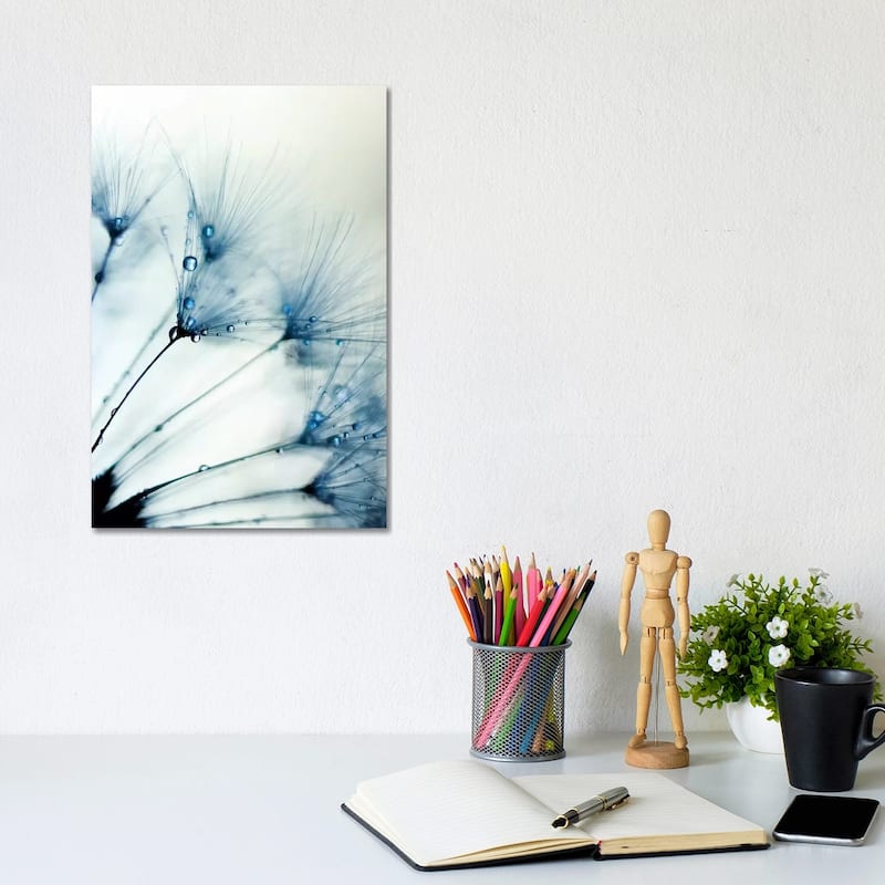 iCanvas "Misty Blue II" by Ingrid Beddoes Canvas Print - 12x8x0.75