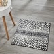 preview thumbnail 93 of 123, Better Trends 100% Micro Polyester Knitted Bathroom Rugs - Casablanca Collection with Chevron Pattern, Machine Washable Bath Mat