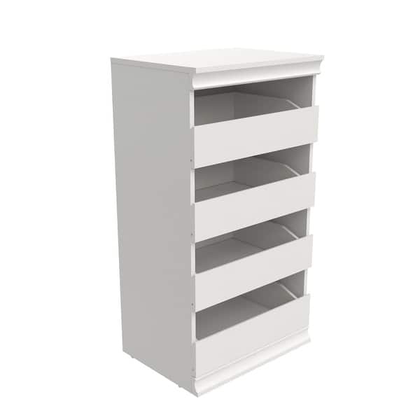 slide 17 of 27, ClosetMaid Modular Storage 4-Drawer Unit White