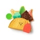 preview thumbnail 1 of 5, Melissa & Doug Multi-Sensory Soft Taco Fill & Spill Infant Toy