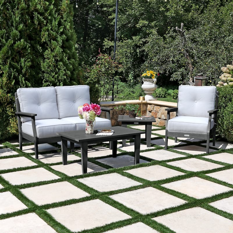 HIGHWOOD Lehigh 4-Piece Deep Seating Set