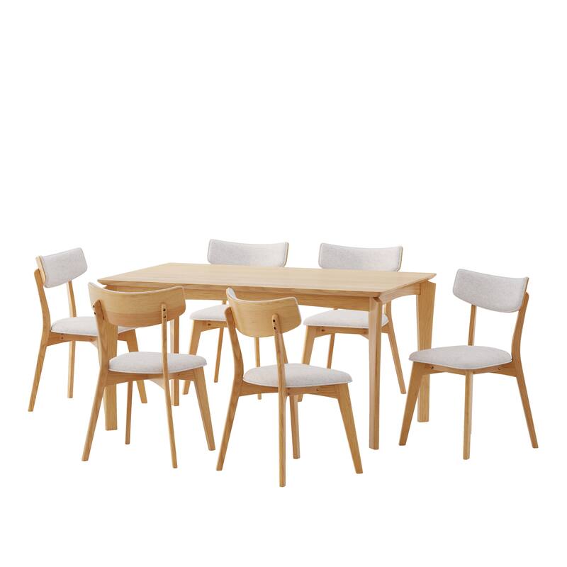 Carmody Wood 7 Piece Dining Set by Christopher Knight Home