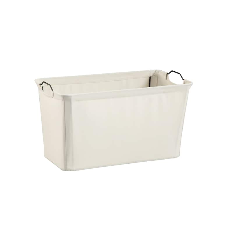 ClosetMaid Wire Frame Wide Fabric Bin - Tan