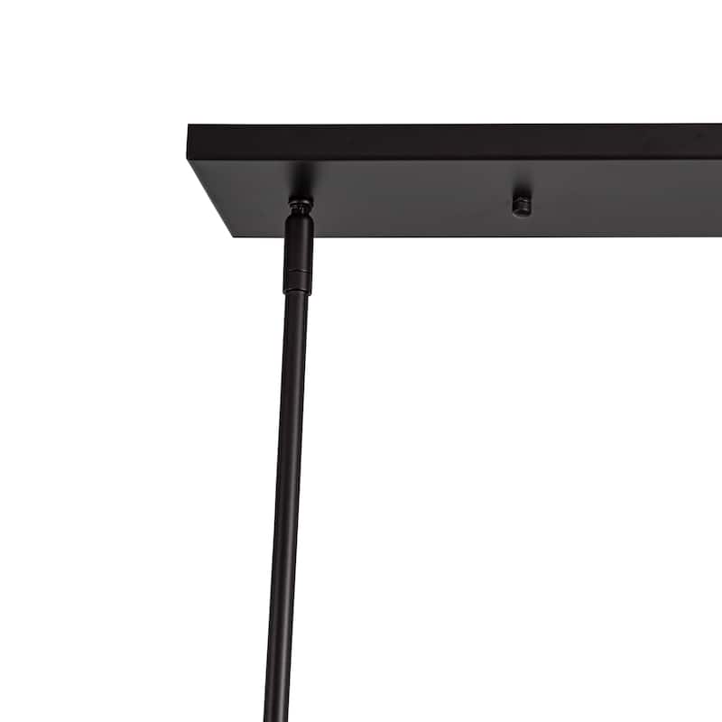 5 - Light 44" Large Globe Chandelier Kitchen Island Linear Pendant Light for Dining Room