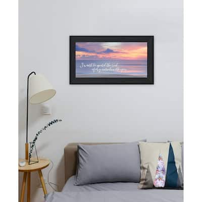 TrendyDecor4U "Rest of My Sunsets II" Framed Print Wall Art