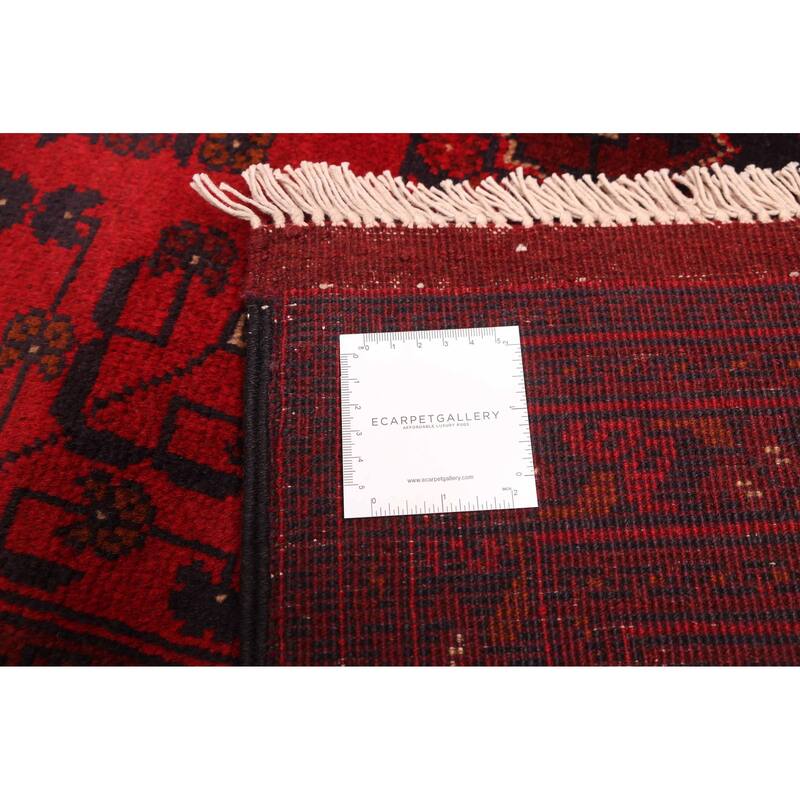ECARPETGALLERY Hand-knotted Finest Khal Mohammadi Red Wool Rug - 9'11 x 12'10