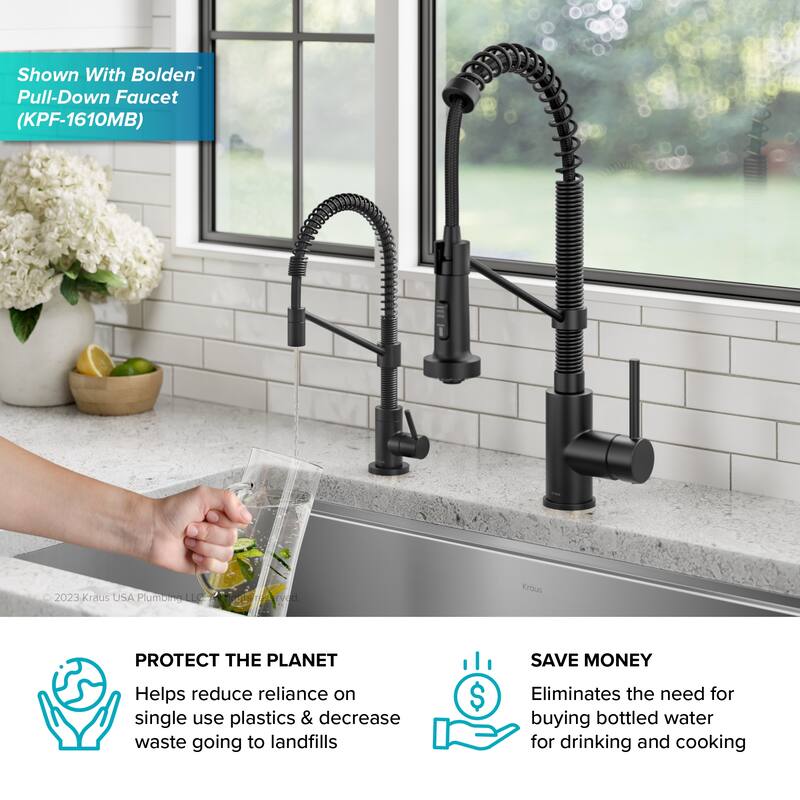 Kraus Bolden 1-Handle Drinking Water Dispenser Beverage Kitchen Faucet