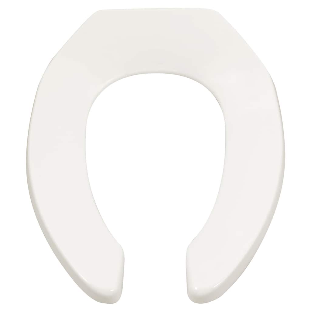 American Standard Elongated Toilet Seat with Open Front