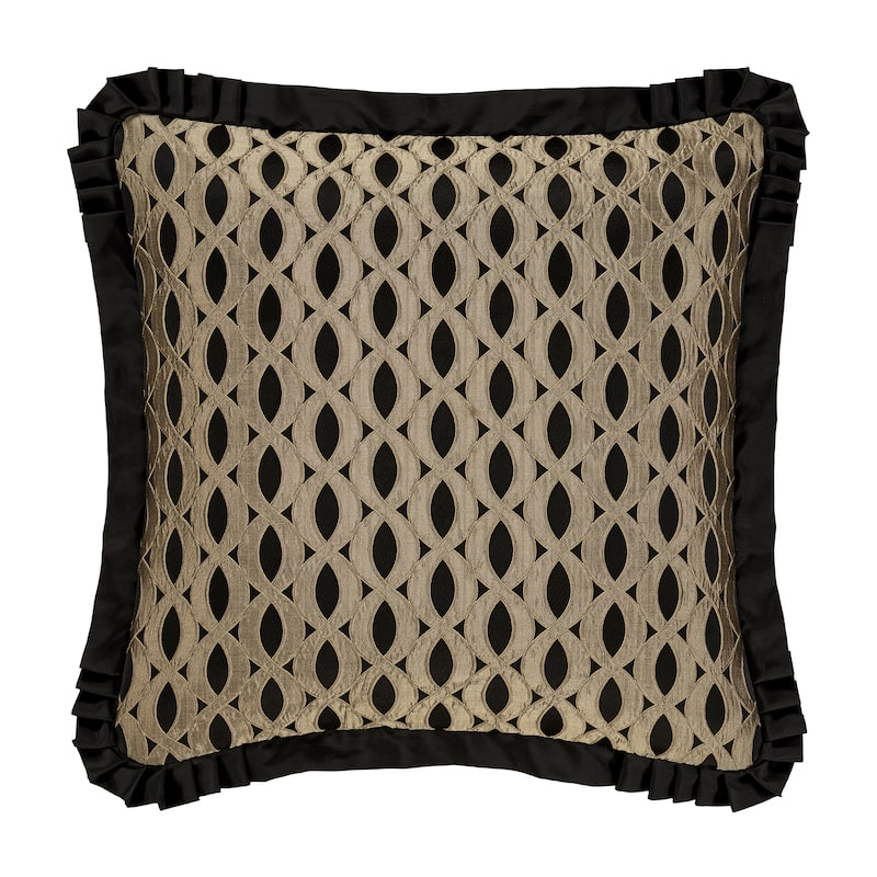 J. Queen New York La Boheme Onyx Euro Sham