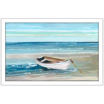 "Shore Hopping (Horizontal)" by Sally Swatland Print on Acrylic