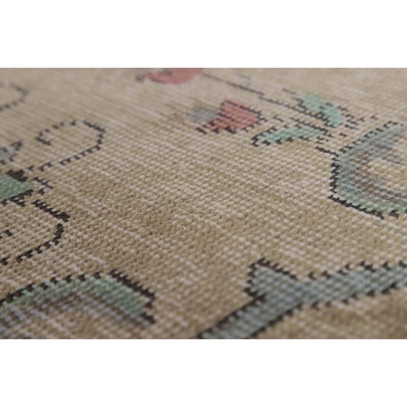 Medallion Tabriz Persian Area Rug Oriental Handmade Wool Carpet - 8'0"x 11'1"