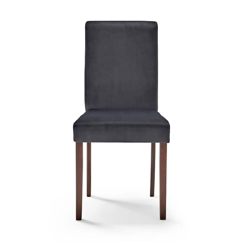 Copper Grove Piskent Velvet-upholstered Armless Dining Chairs (Set of 2)