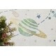 preview thumbnail 7 of 5, Kids Collection Galactic Adventures Space Themed Area Rug