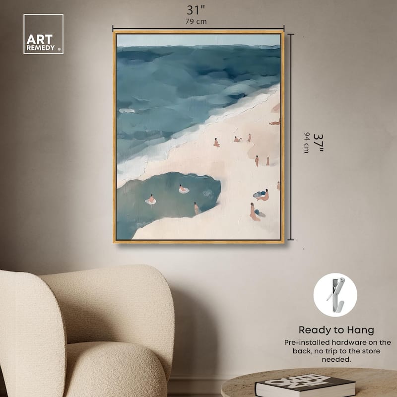 Daydreams by the Sea Canvas by Art Remedy
