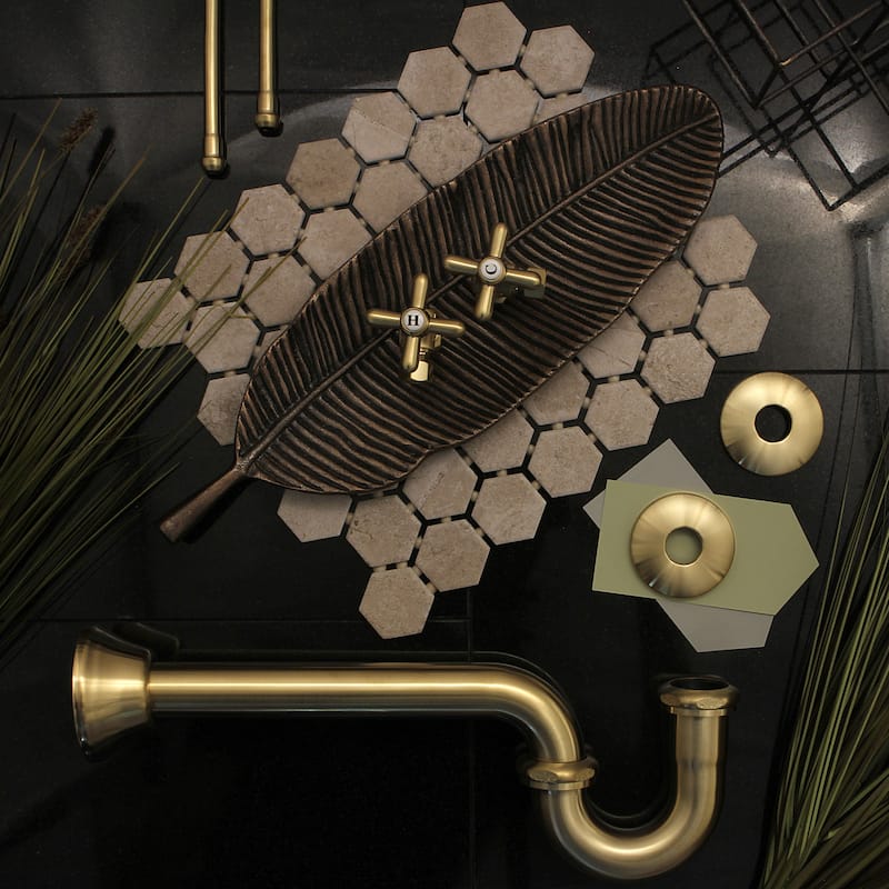 Trimscape Plumbing Supply Kit Combo in Polished Nickel