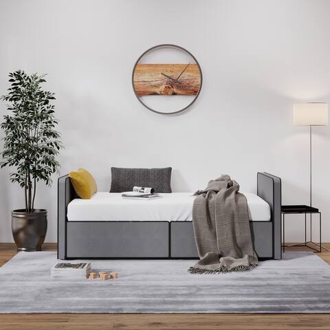 Hamptons Upholstery Reversible Drawer Daybed