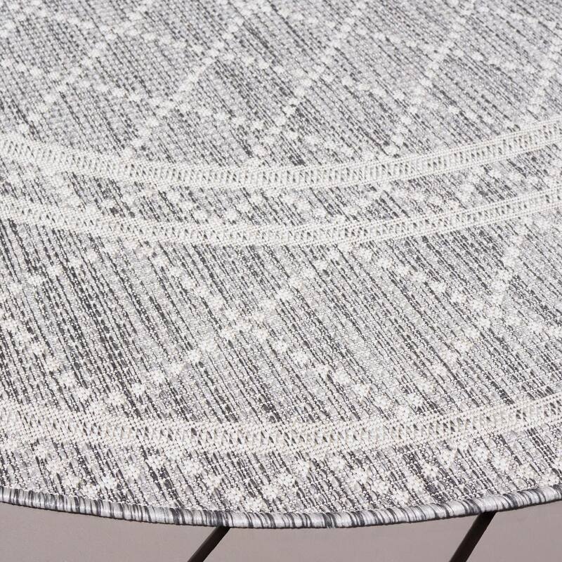 SAFAVIEH Courtyard Andreea Trellis Waterproof Patio Backyard Rug