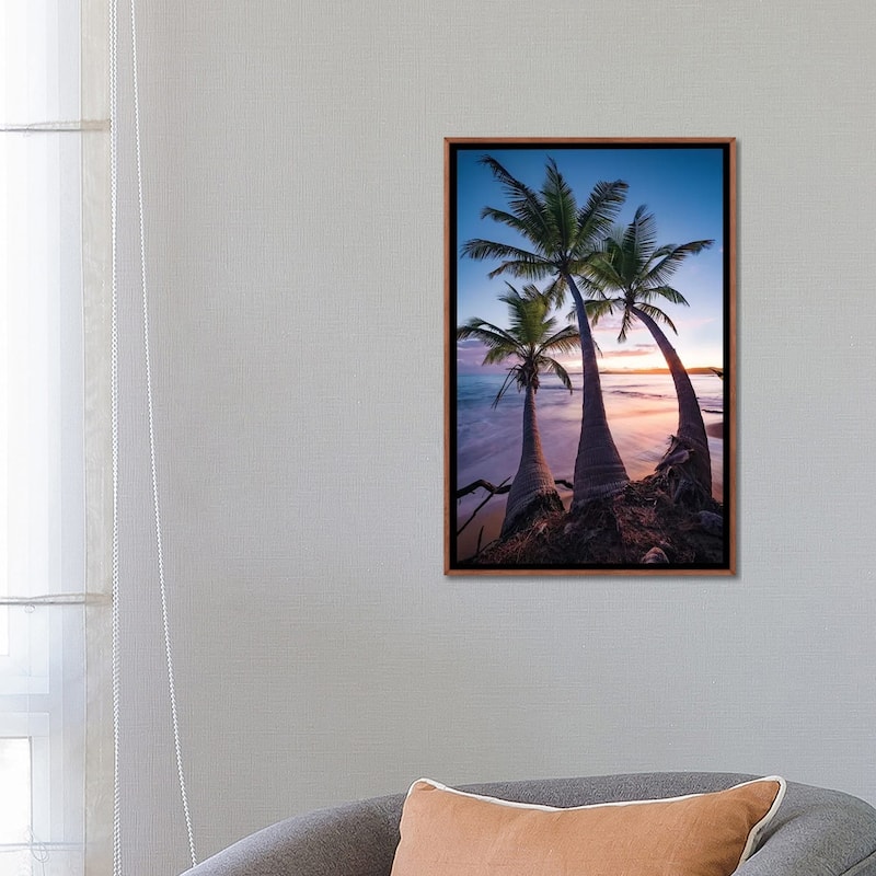 "Tropical Triple - Caribbean" by Stefan Hefele Framed