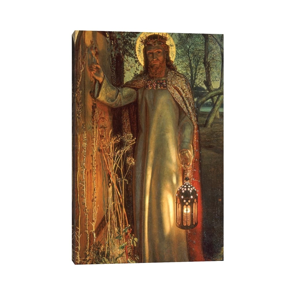 iCanvas "Light of the World, c.1851-53 " by William Holman Hunt Canvas Print