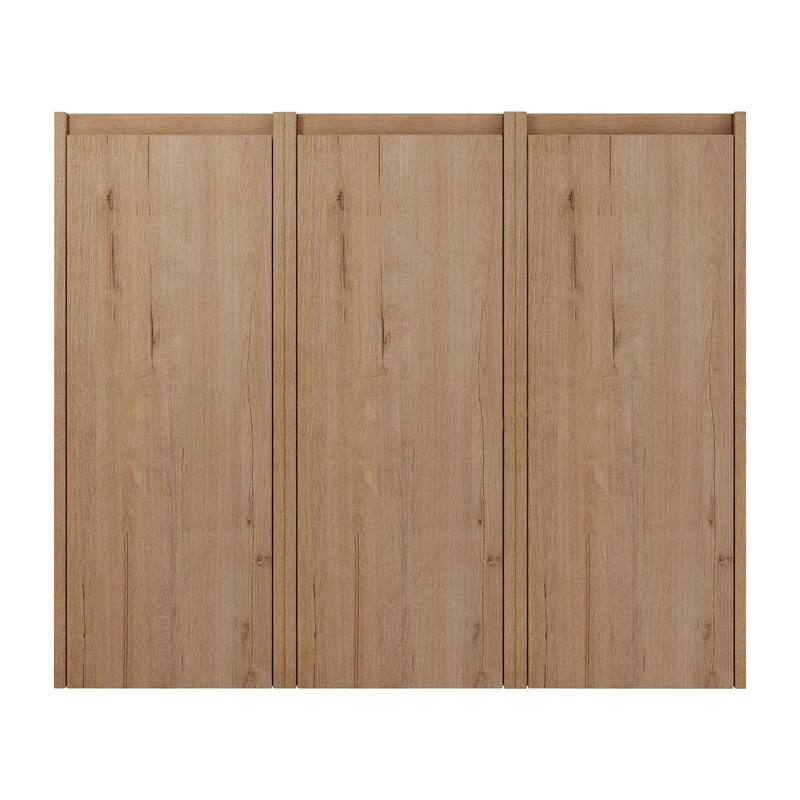 Modern Wall-Mounted Bathroom Side Cabinet with Soft-Close Doors, Floating Design, 6 Storage Compartments, 12-Inch Width