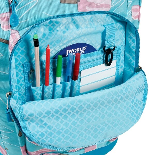 j world 20 inch rolling backpack