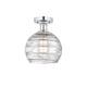 Option Polished Chrome / Clear Deco Swirl