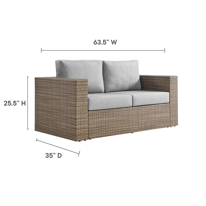 Convene Outdoor Patio Outdoor Patio Loveseat