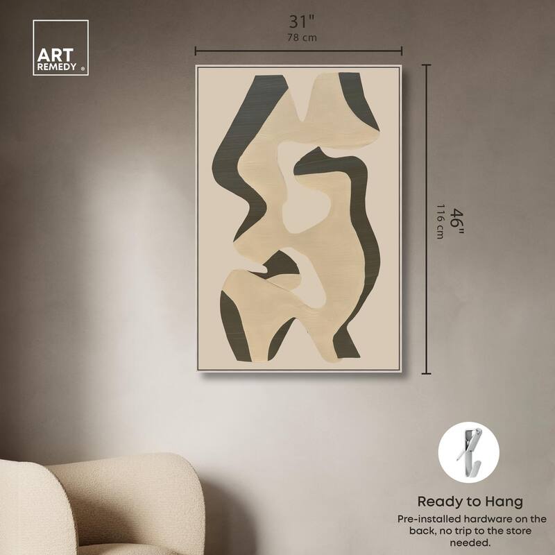 Shapes of Sage I Canvas by Art Remedy