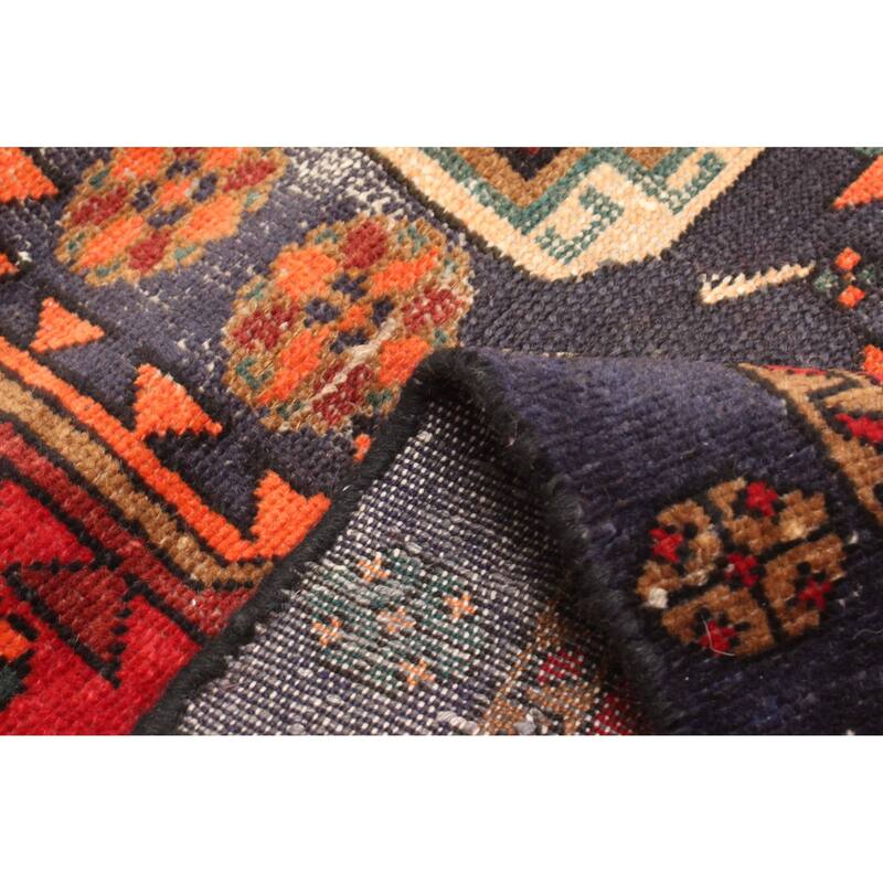 ECARPETGALLERY Hand-knotted Antalya Vintage Red Wool Rug - 4'2 x 6'9