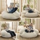 preview thumbnail 5 of 5, WOWMAX Oversized Accent Chair, Comfy Round Sofa Chair, Deep Seat Armchair For Living Room Bedroom Reading Nook