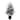 4-ft Artificial Halloween Real Touch Black Norfolk Pine Christmas Tree