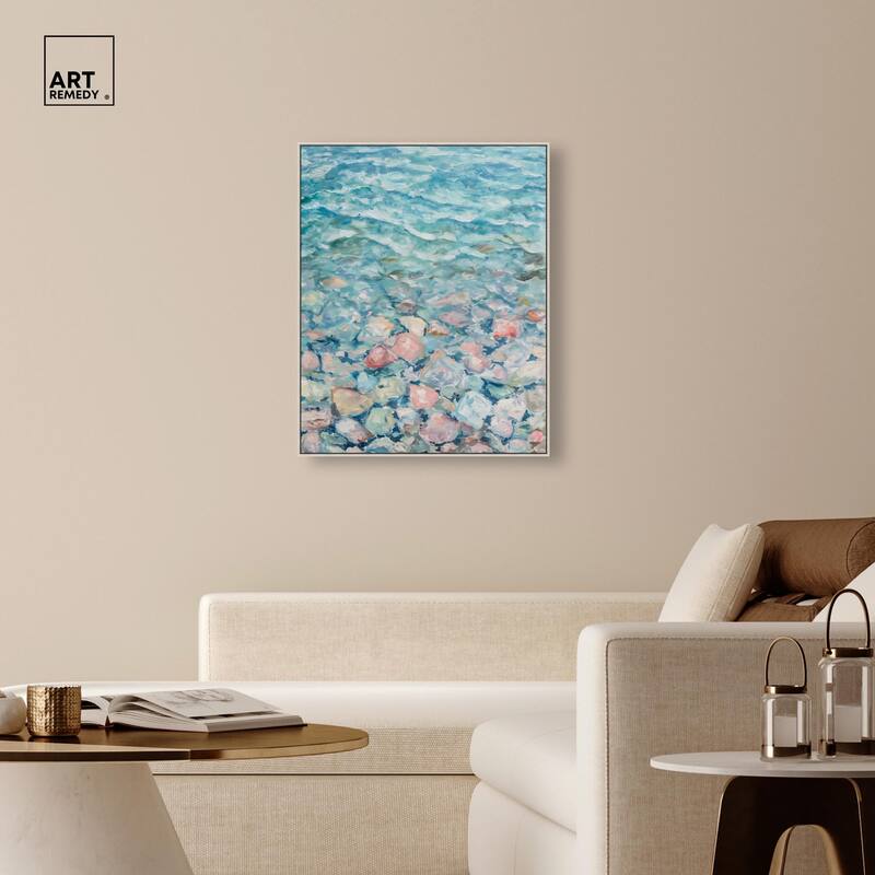 Turquoise Dream Canvas by Art Remedy