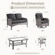 preview thumbnail 27 of 56, XIZZI Outdoor Patio Furniture Wicker Sofa Swivel Chair Set