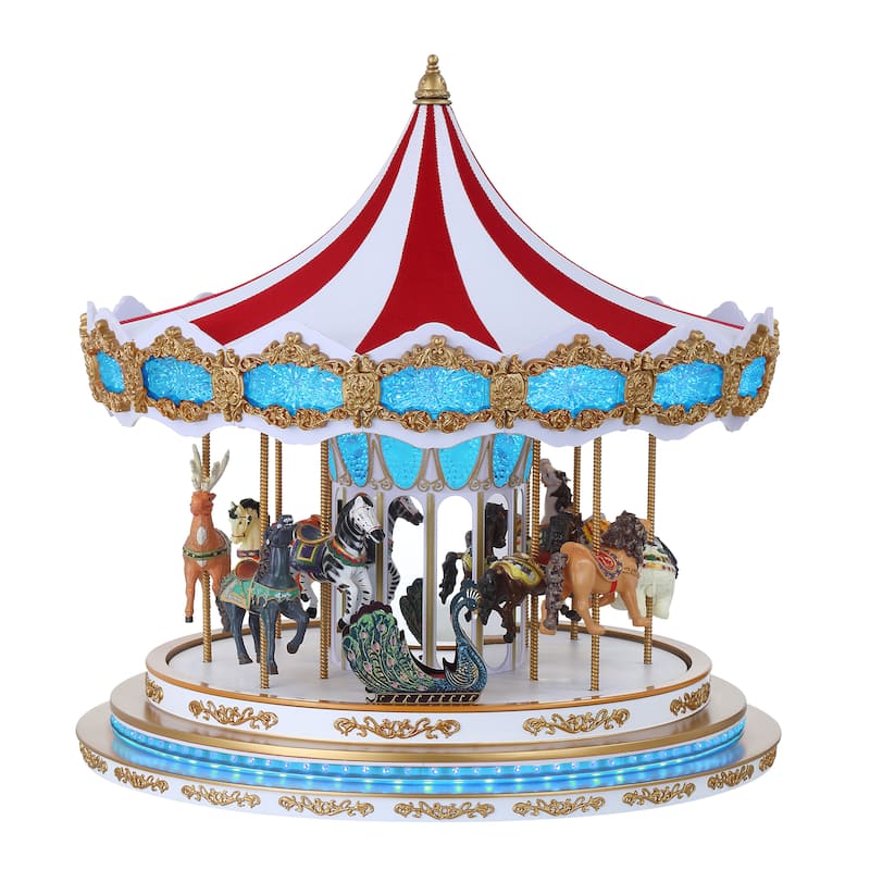 17 in. RGB Light Show Carousel