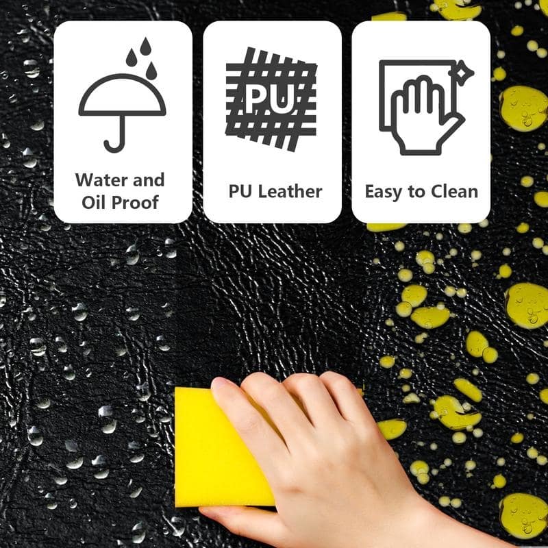 Waiting Room Benches with Backrest, PU leather