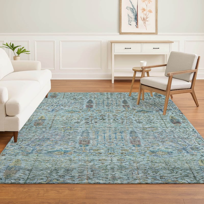 Premium Washable Super Soft Global Ravey Mayfield Rug