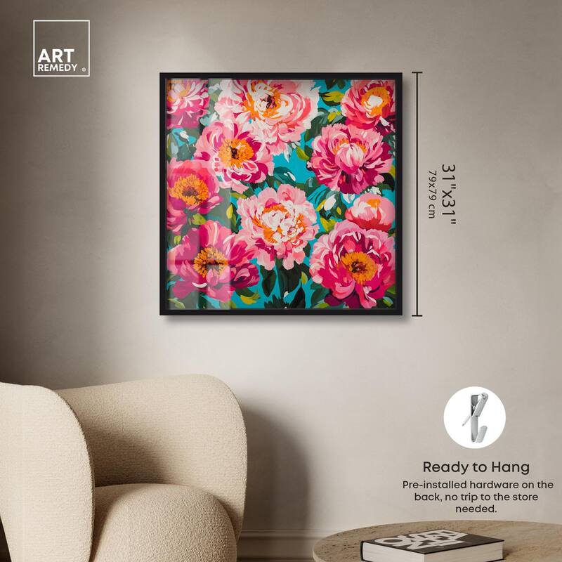 Maximalist Bloom Shadowbox by Art Remedy
