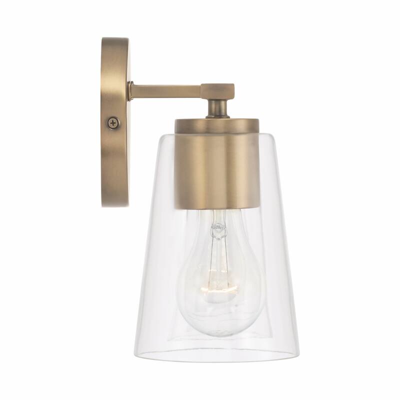 Portman 3-light Bath/ Vanity Fixture w/ Clear Glass